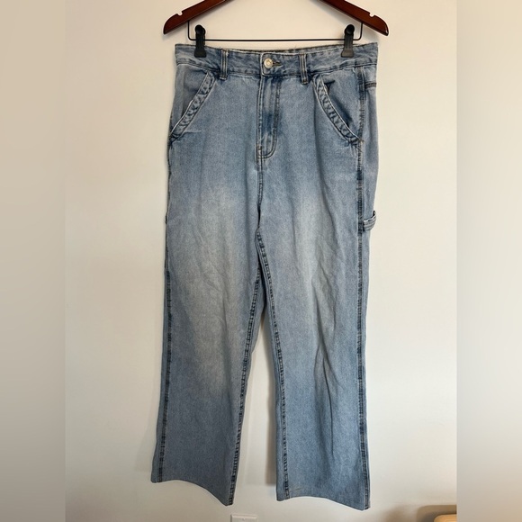 Refuge denim skater Light Blue Denim Jeans size 07 - Picture 2 of 5